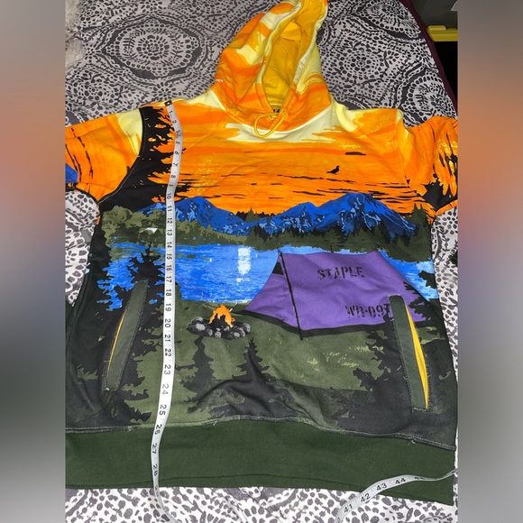 Staple Humboldt Camp Hoodie Sunset - Picture 2 of 8